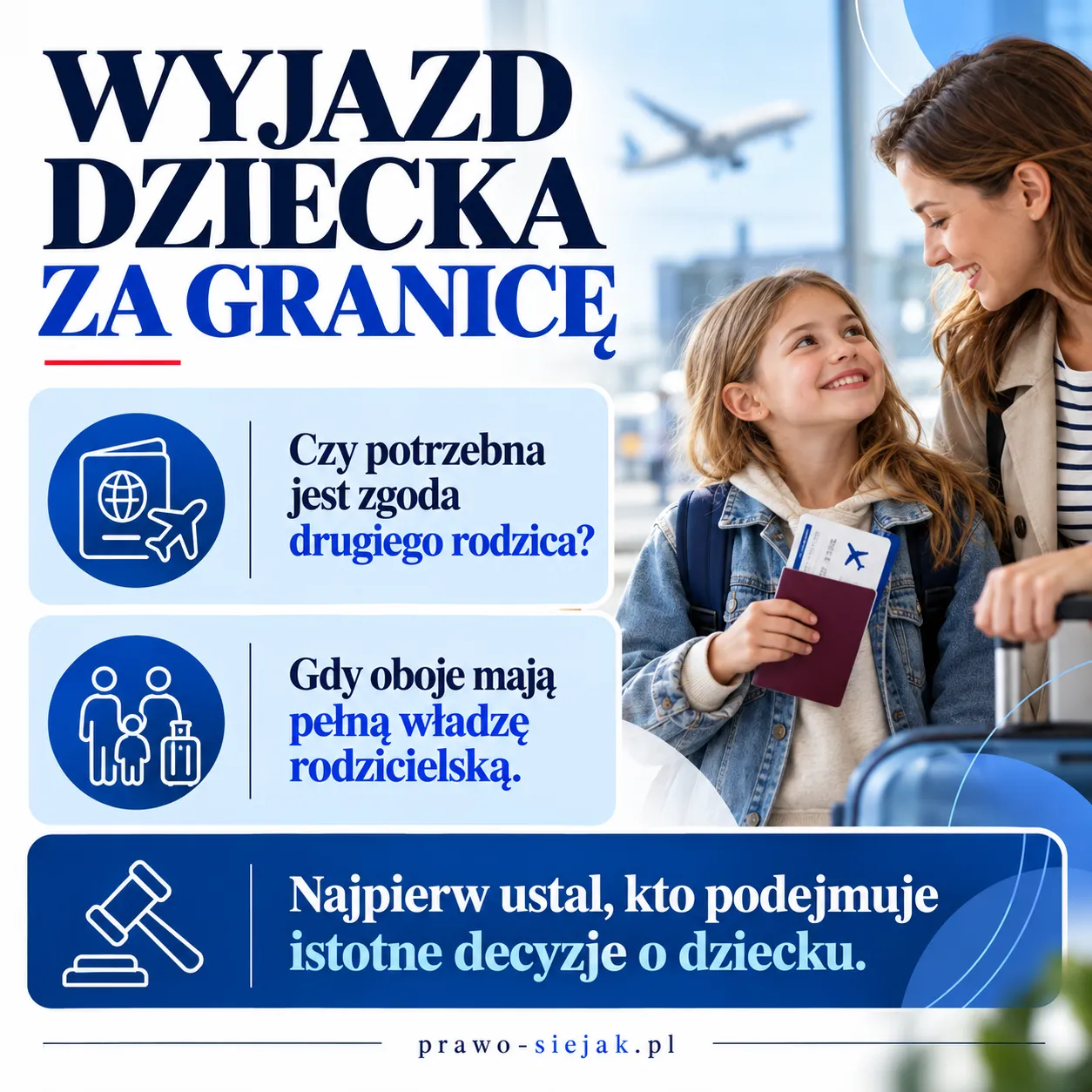 wyjazd dziecka za granicę