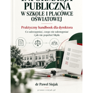 informacja publiczna w szkole